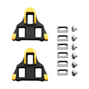 Shimano SPD-SL yellow (SM-SH11) CLEAT SET, 6 Degree Float