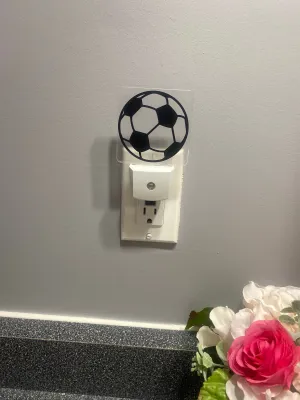 Soccer Ball Night Light