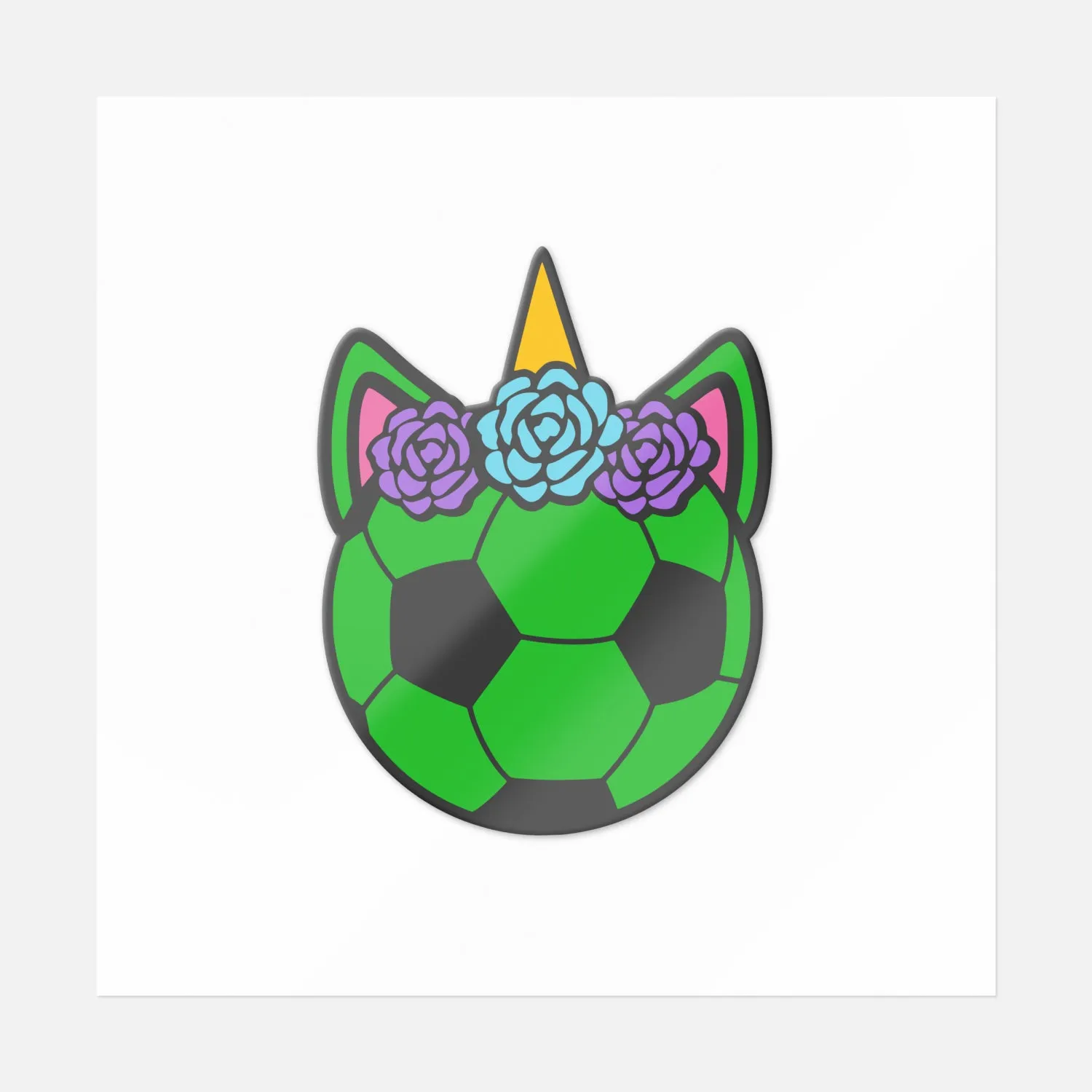 Soccer Ball Unicorn