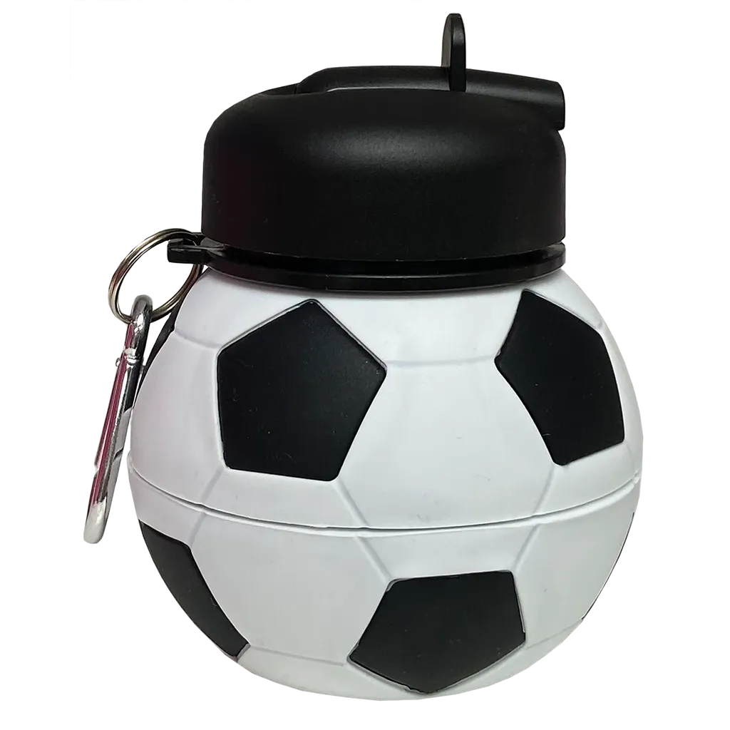 Soccer Collapsible Water Bottle