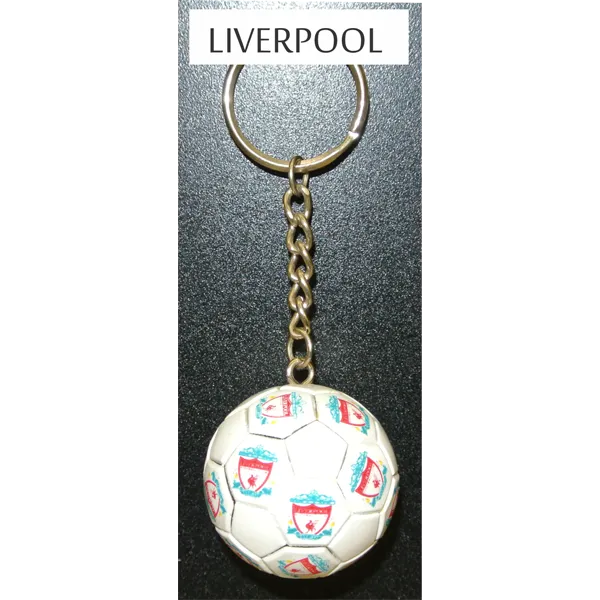 Soccer Teams Metal Key Chain