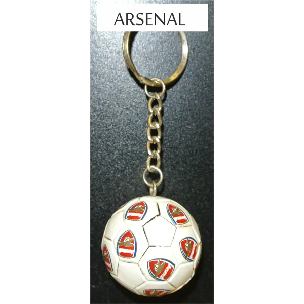 Soccer Teams Metal Key Chain