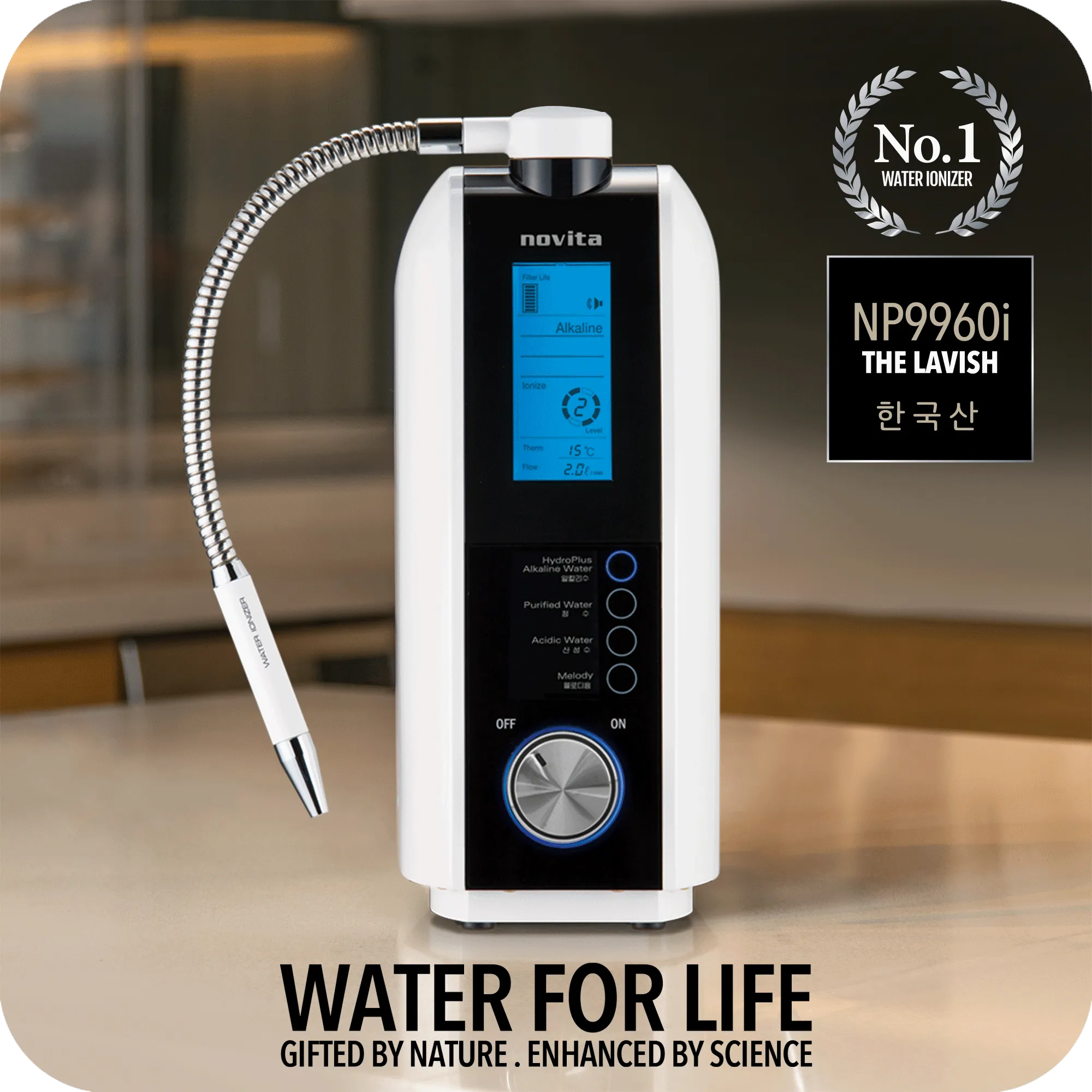 Special Deal P14 - HydroPlus® Premium Water Ionizer NP9960i