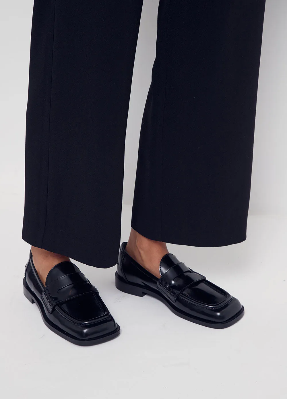 Square Toe Loafers