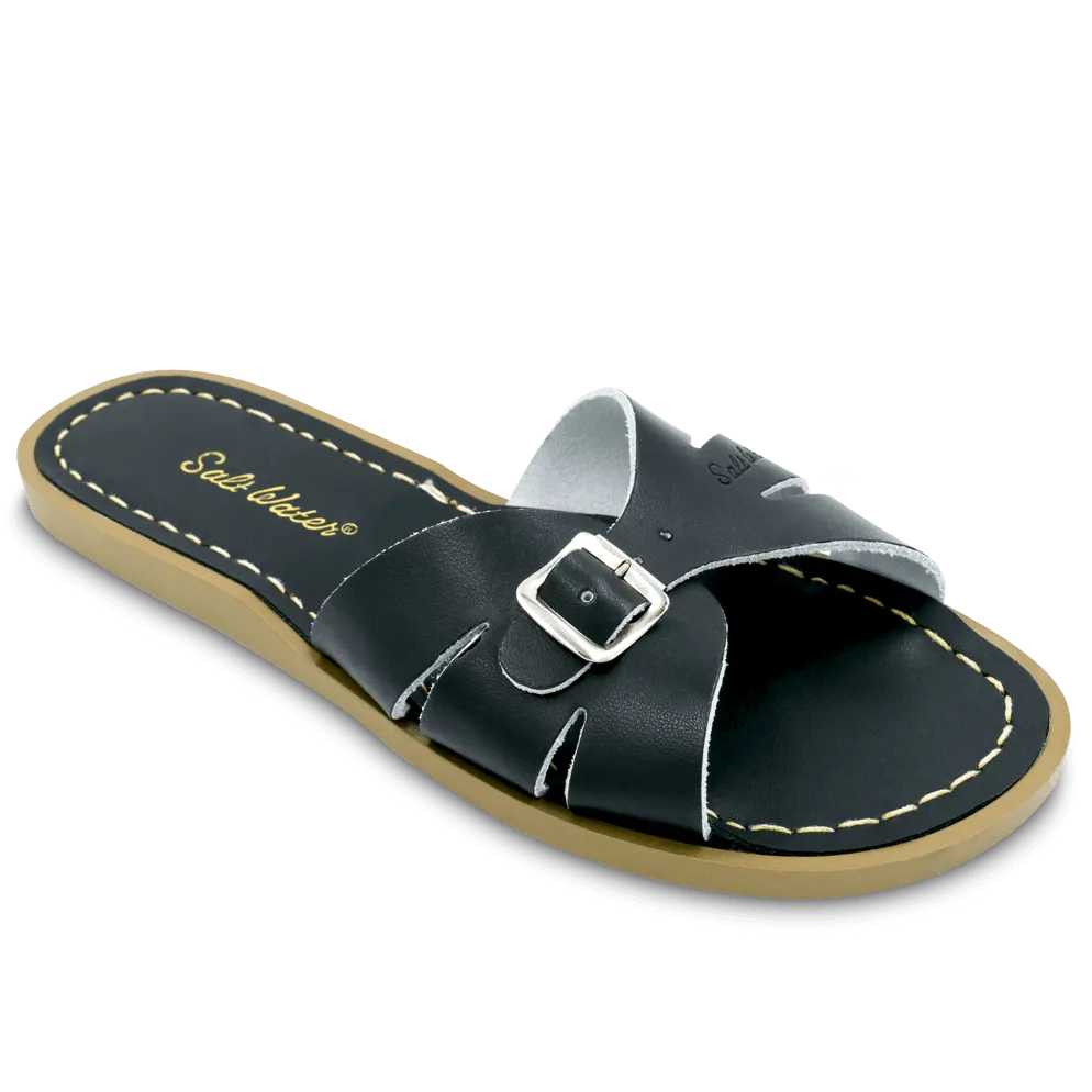 Sun San Saltwater Sandals - Classic Slides in Black