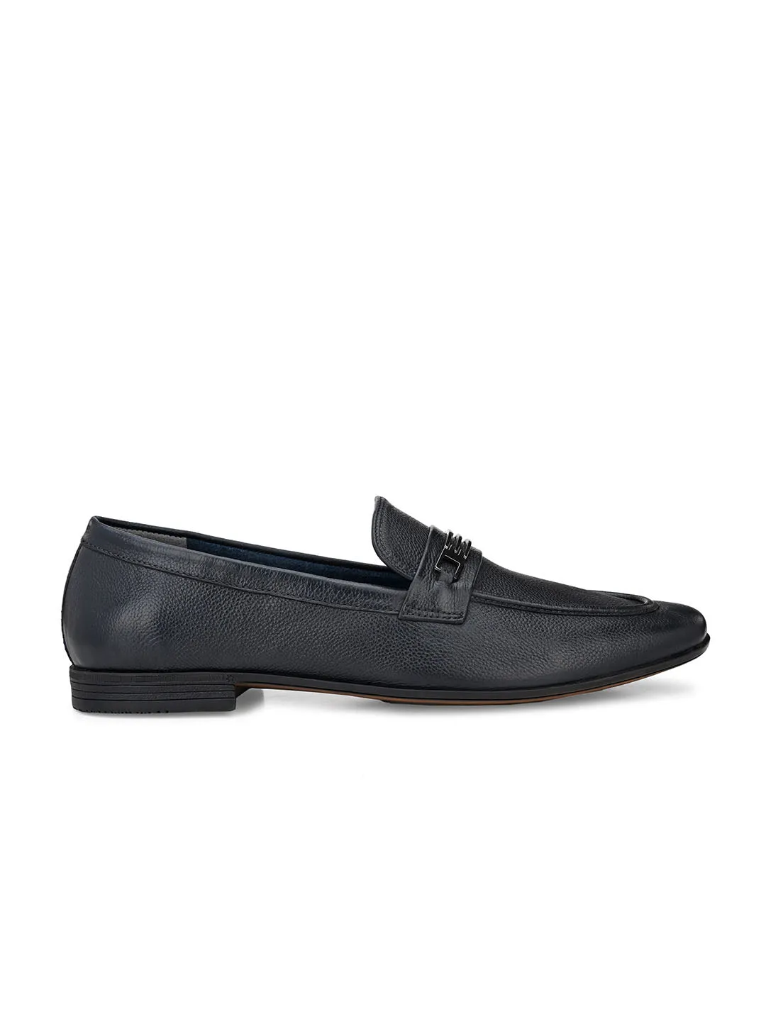 Supple Blue Moccasins