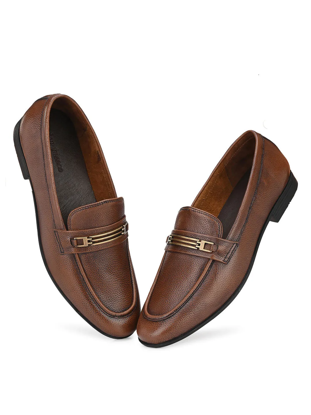 Supple Tan Moccasins