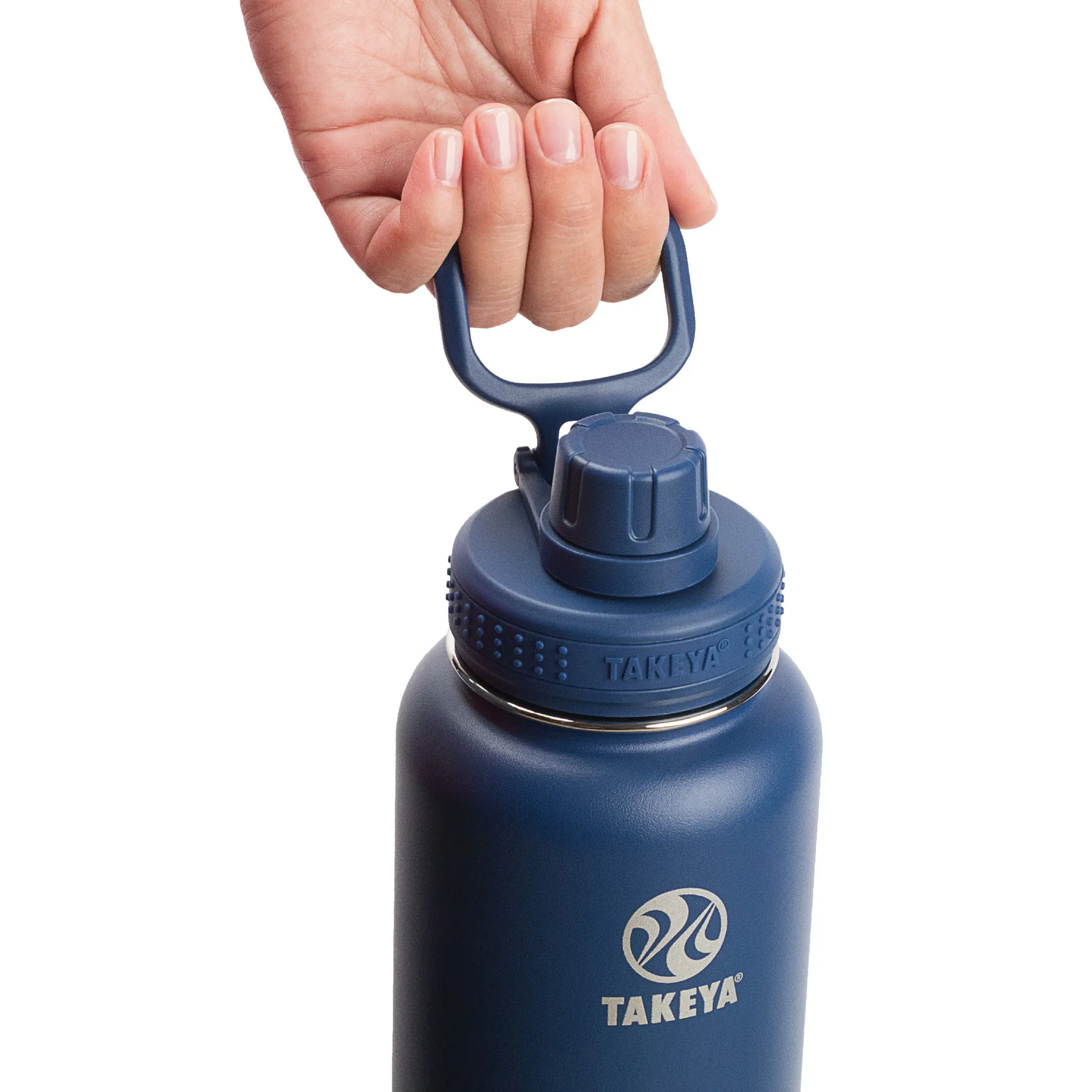 Takeya Actives Insulated Water Bottle 530 ml Midnight | Buy Takeya Actives Insulated Water Bottle 530 ml Midnight here | Outnorth