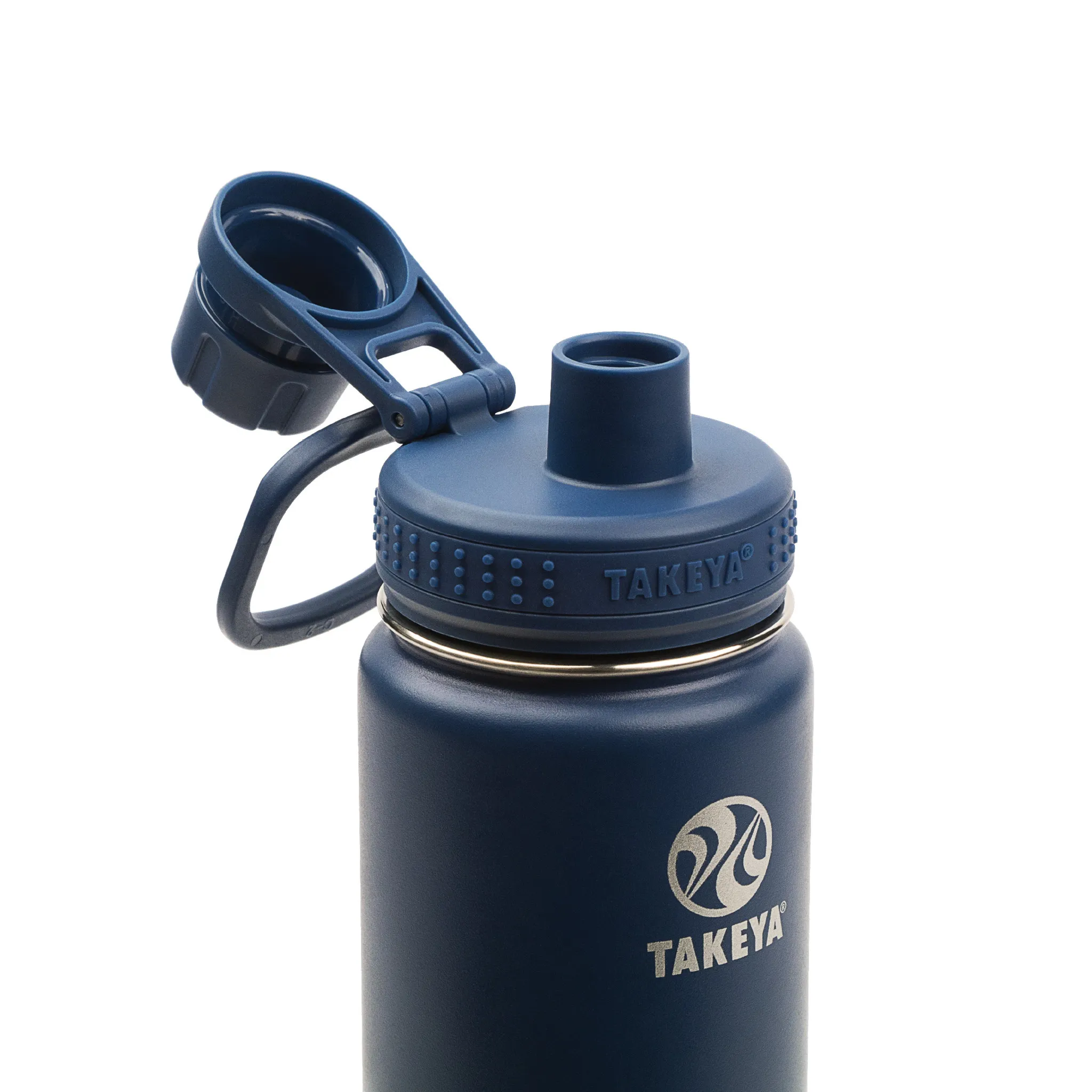 Takeya Actives Insulated Water Bottle 530 ml Midnight | Buy Takeya Actives Insulated Water Bottle 530 ml Midnight here | Outnorth