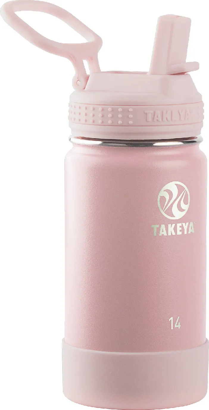 Takeya Actives Kids Insulated Water Bottle 414 ml Blush | Buy Takeya Actives Kids Insulated Water Bottle 414 ml Blush here | Outnorth