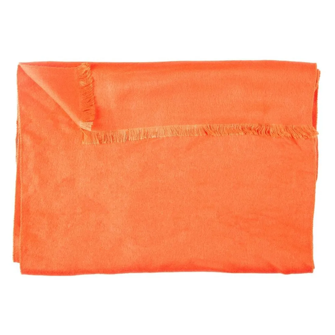 Tangerine Orange Bamboo Scarf