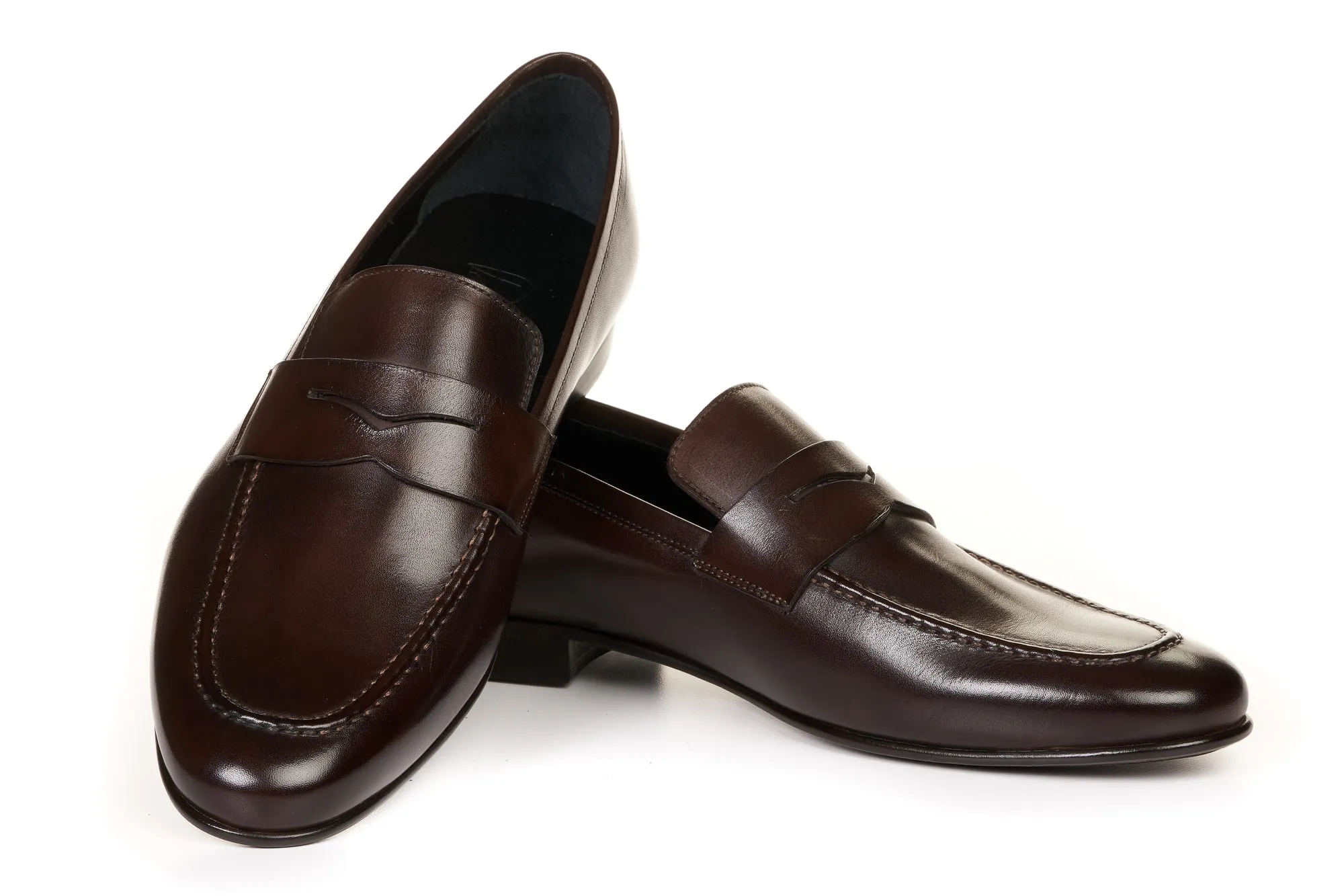 The Edward Penny Loafer - Dark Brown Chocolate