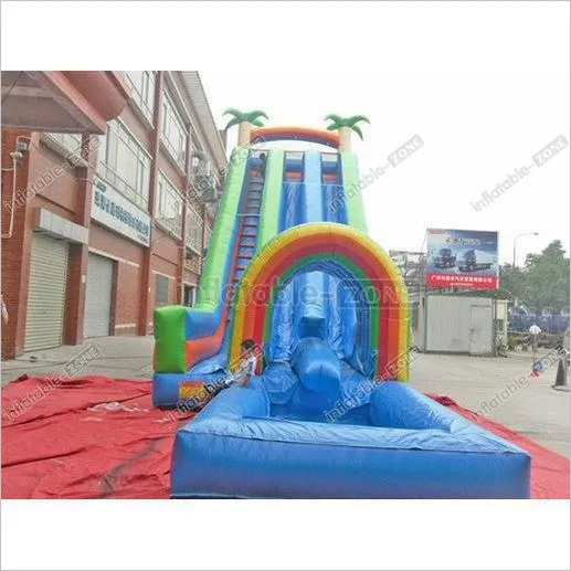 Truck Inflatable Slide Theme Inflatable Slide Long Inflatable Slides