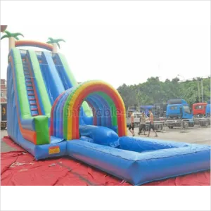 Truck Inflatable Slide Theme Inflatable Slide Long Inflatable Slides