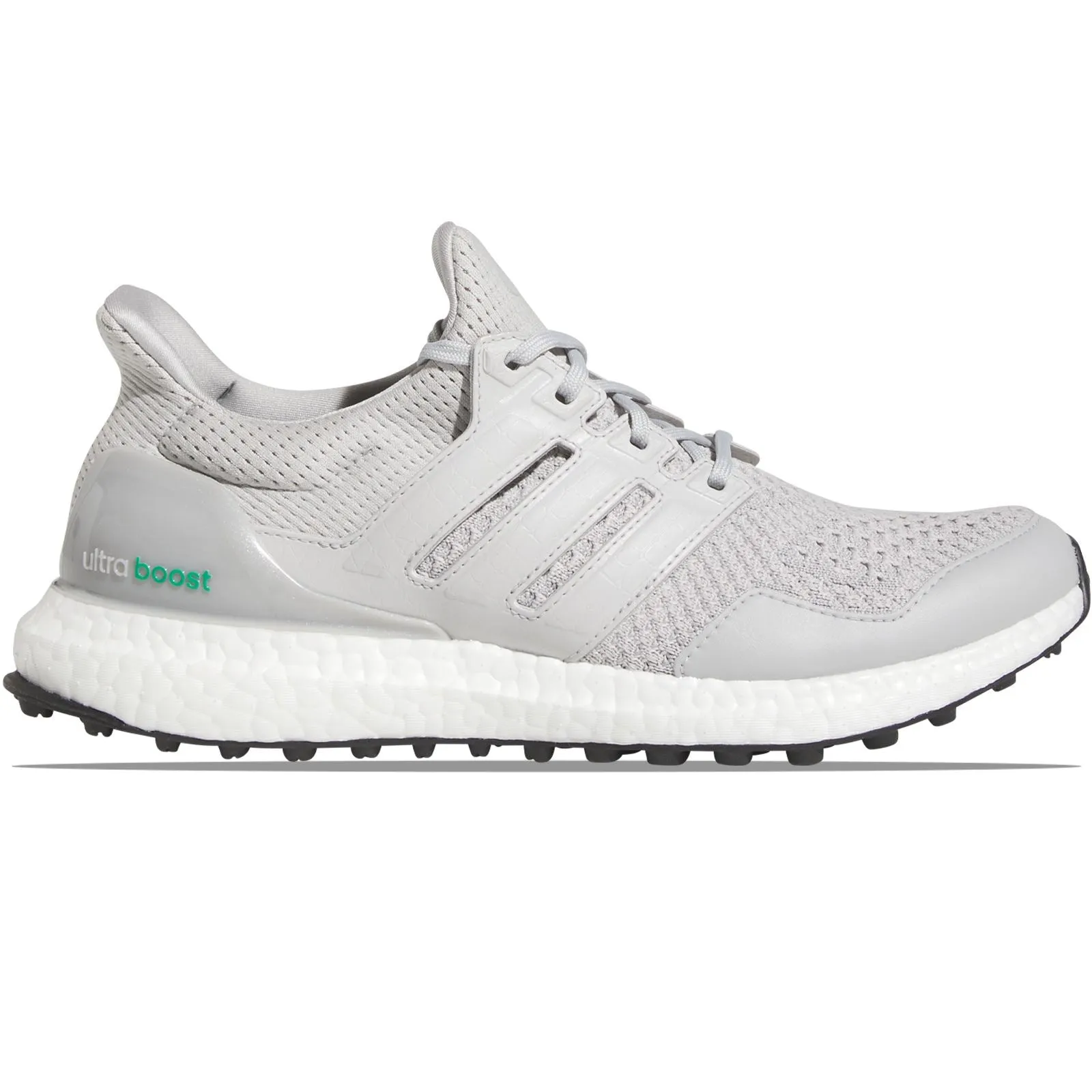 Ultraboost Spikeless Golf Shoes Grey Two/Grey/Court Green - SS24