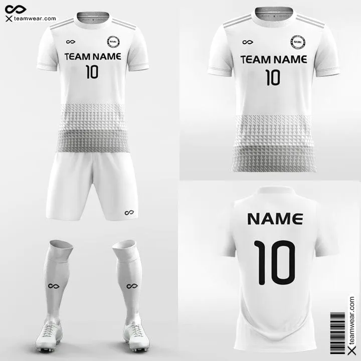 Vintage White - Custom Soccer Jerseys Kit Sublimated for League