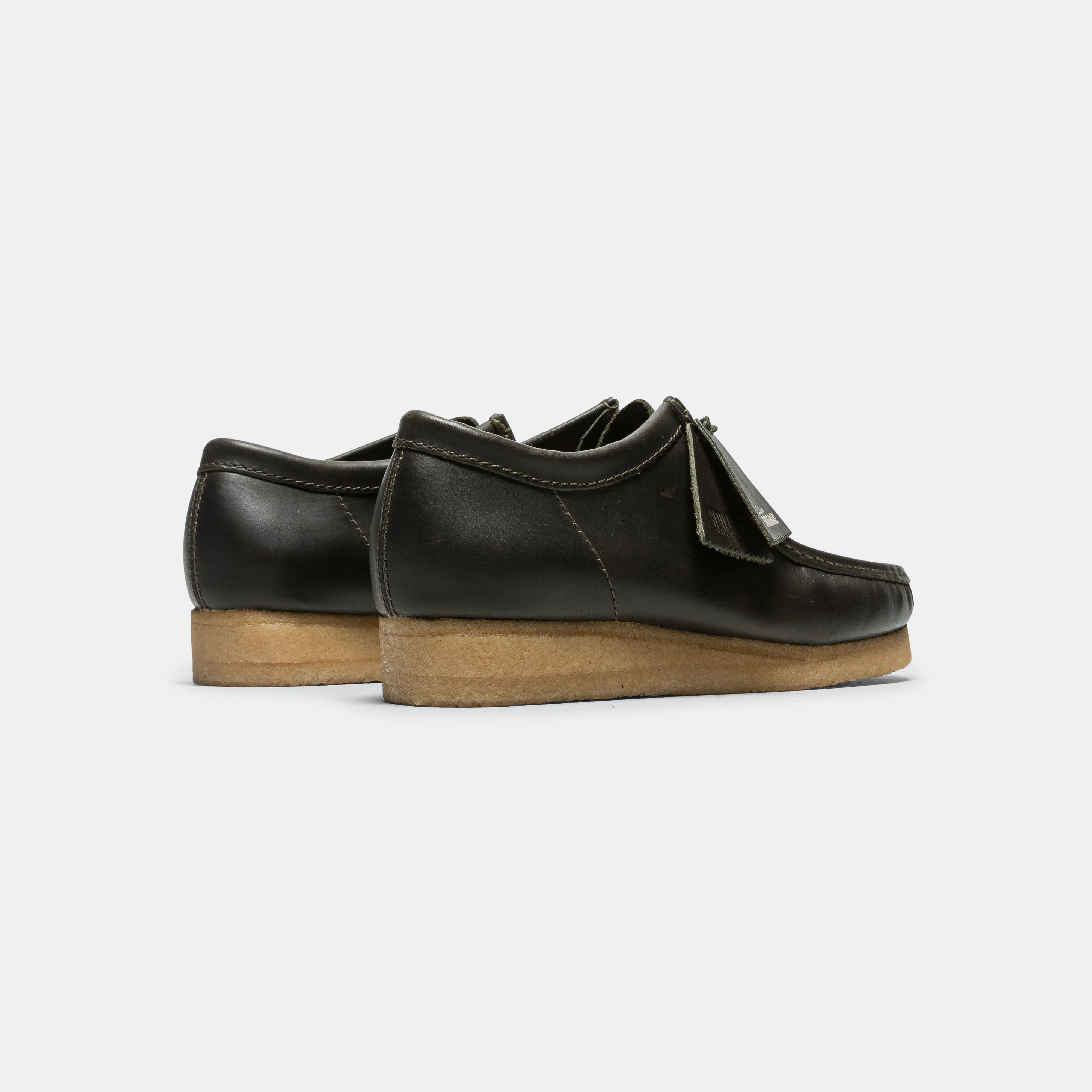 Wallabee - Forest Green Leather