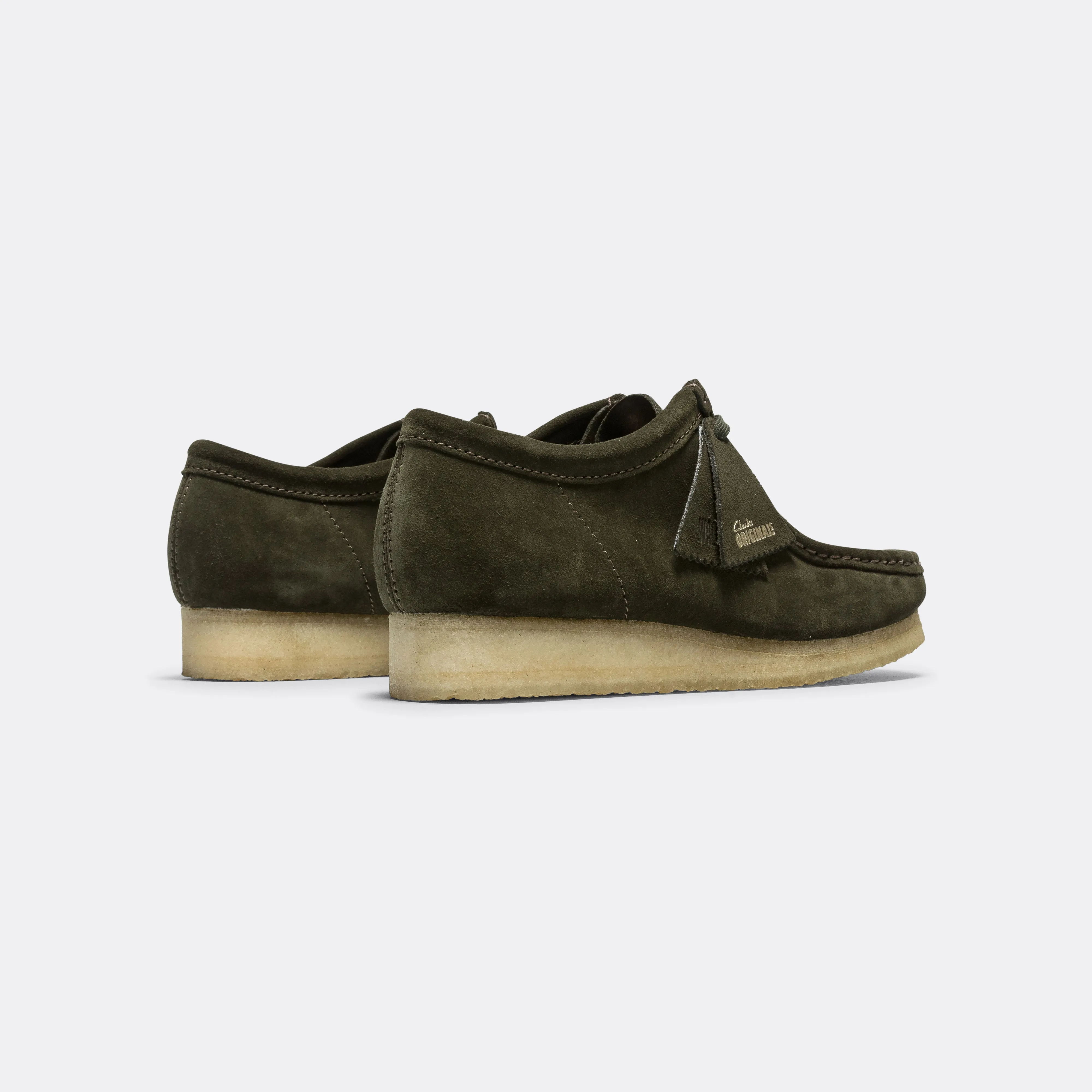 Wallabee - Forest Green Suede