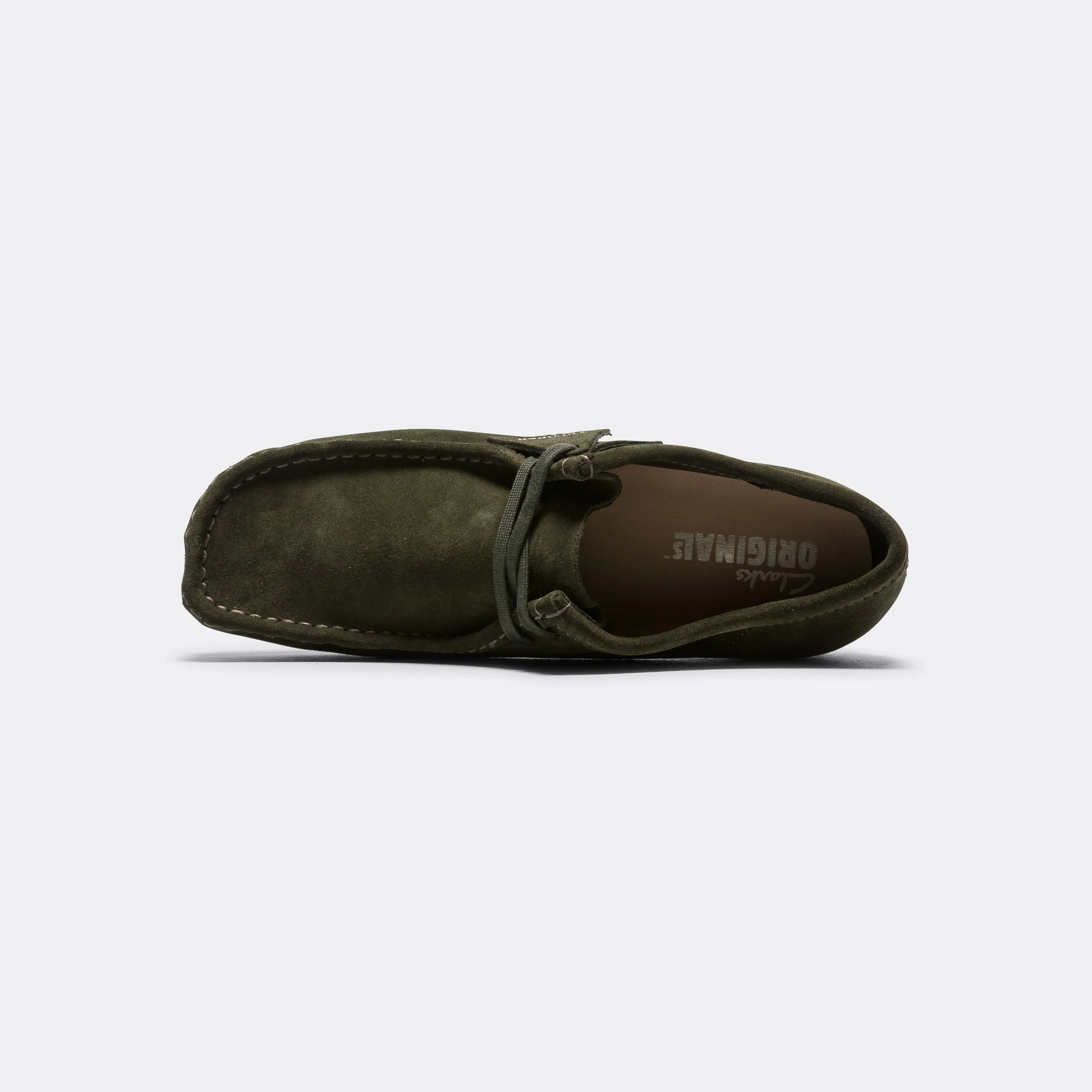 Wallabee - Forest Green Suede