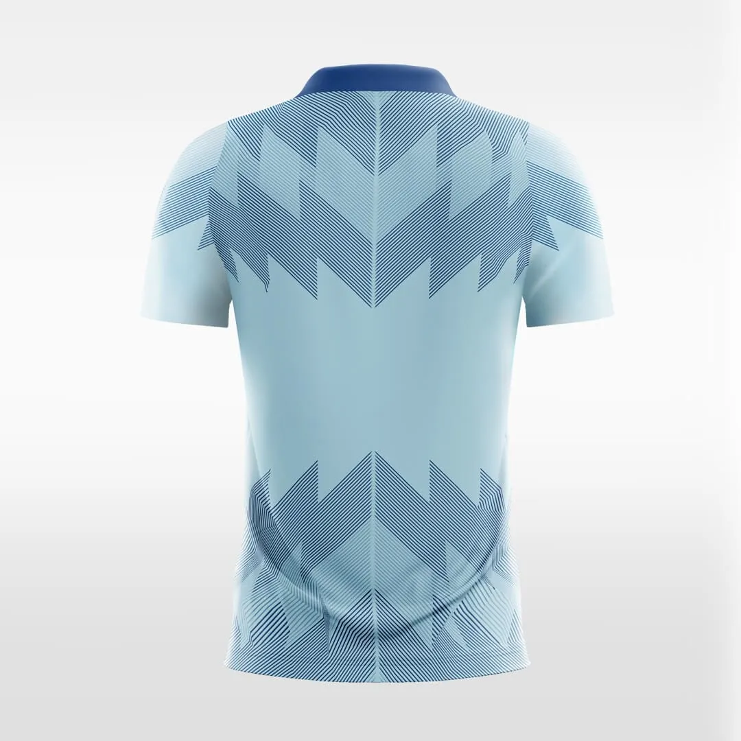 Water Wave  - Custom Soccer Jersey for Men Sublimation