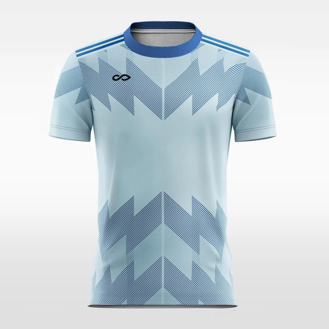 Water Wave  - Custom Soccer Jersey for Men Sublimation