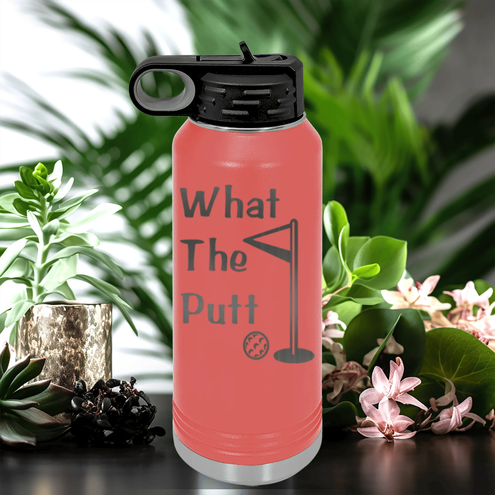 What The Putt Water Bottle