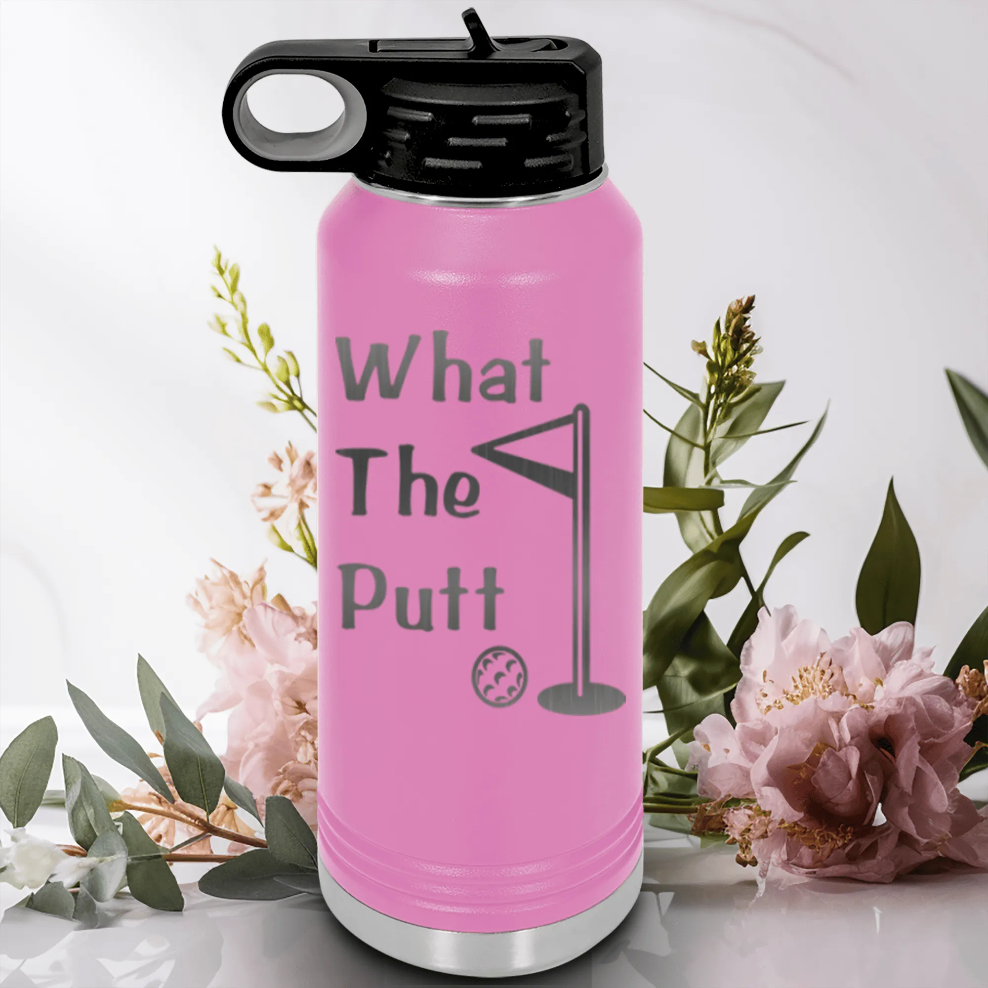 What The Putt Water Bottle