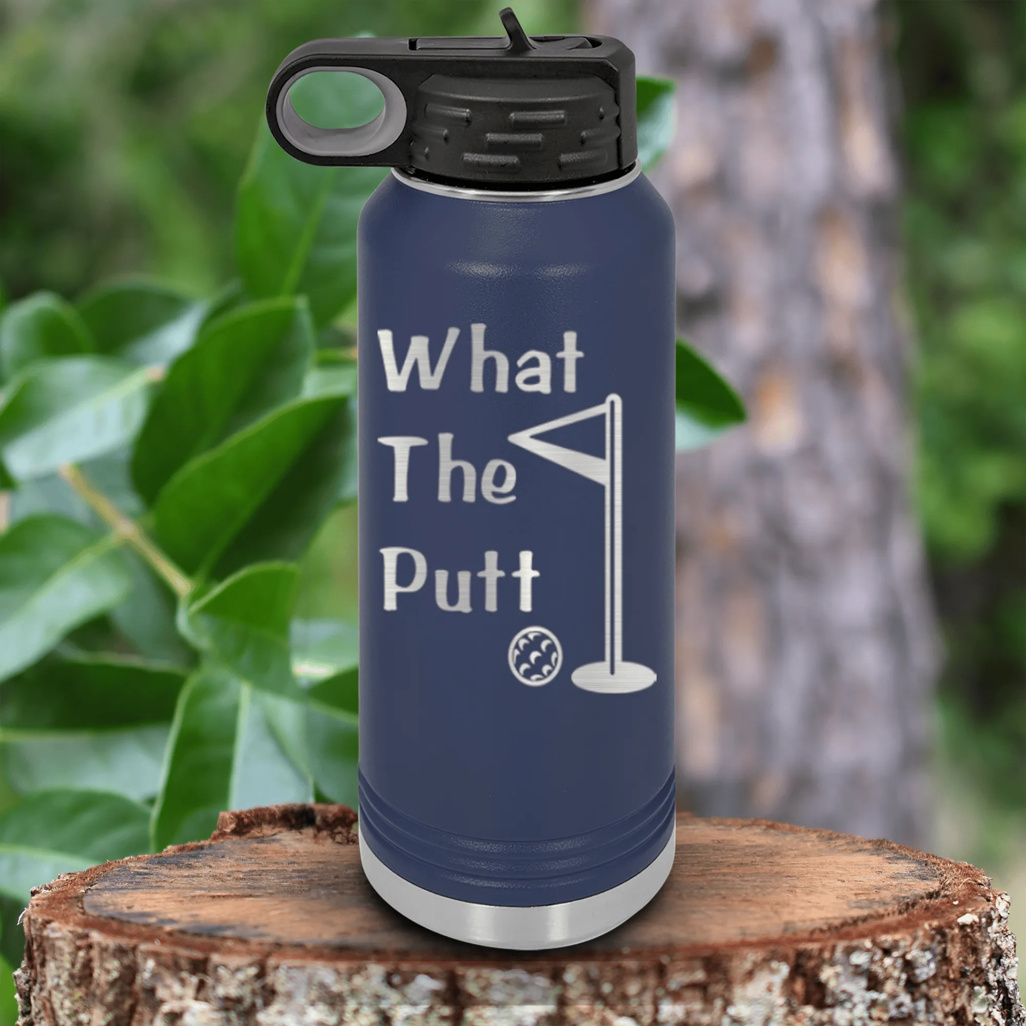 What The Putt Water Bottle