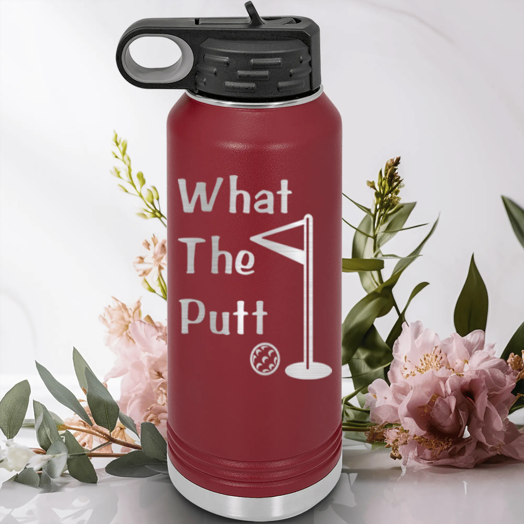 What The Putt Water Bottle