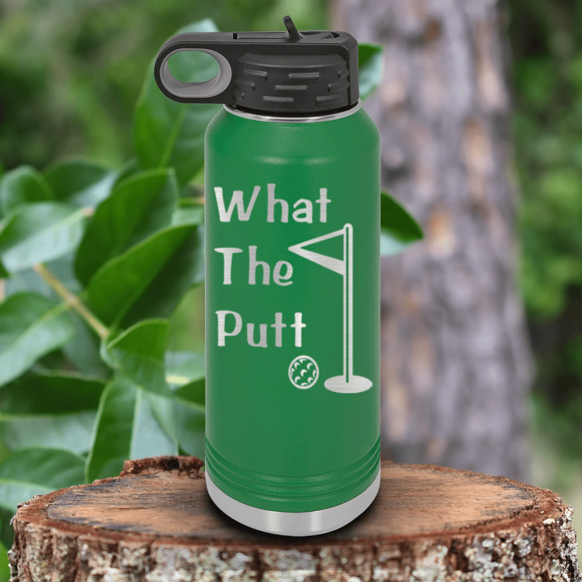 What The Putt Water Bottle