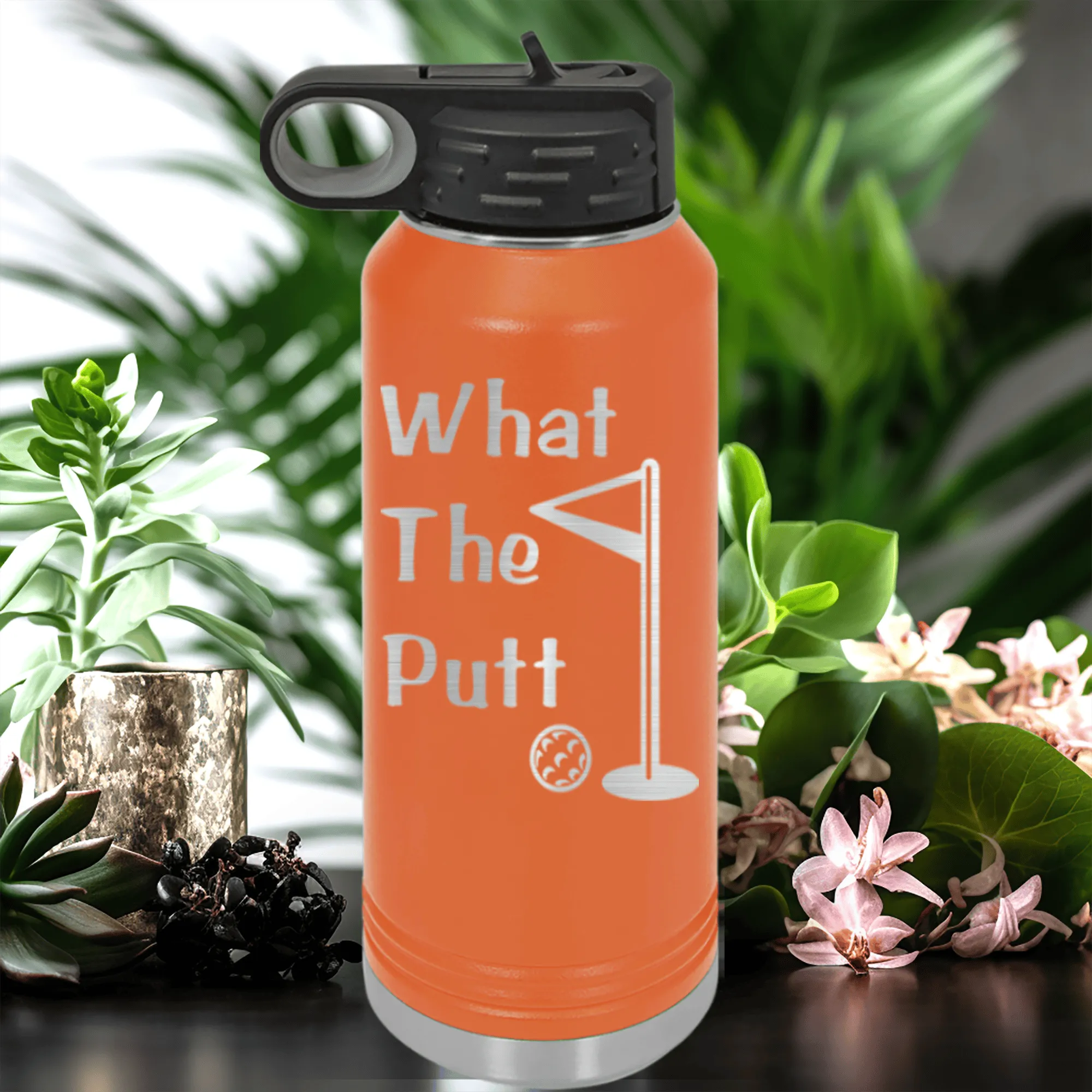 What The Putt Water Bottle