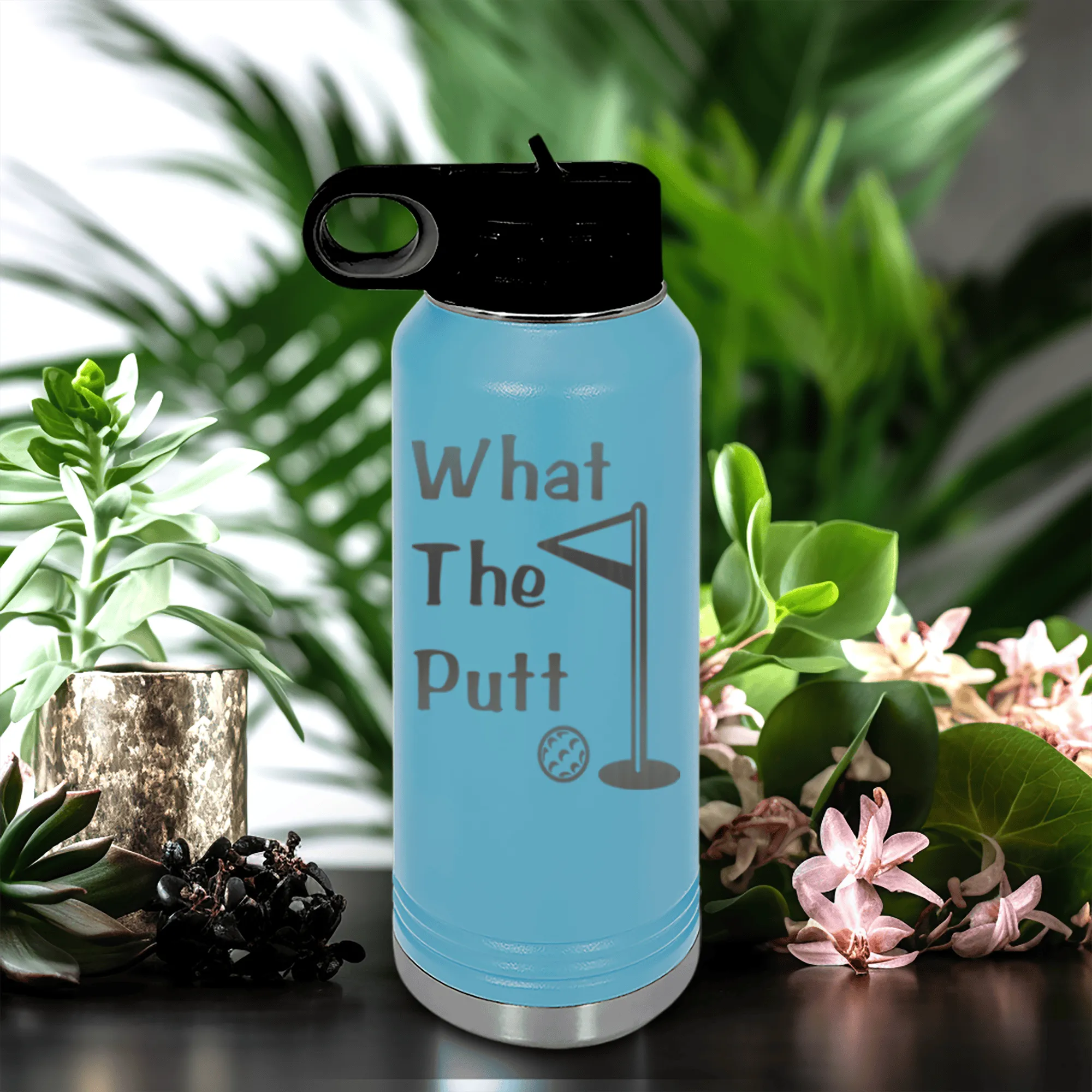 What The Putt Water Bottle