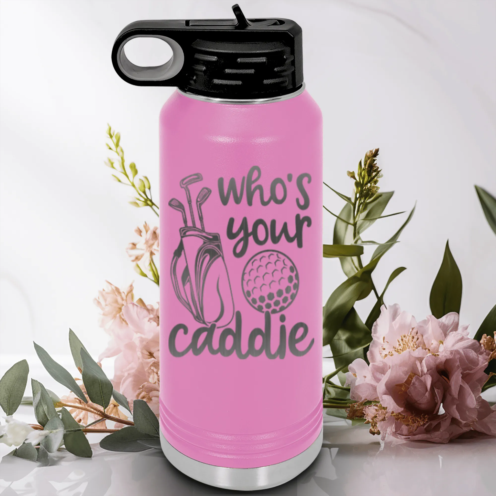 Whos Your Caddie Water Bottle