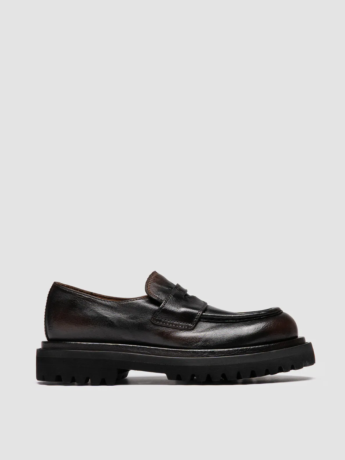 WISAL DD 101 - Brown Leather Loafers