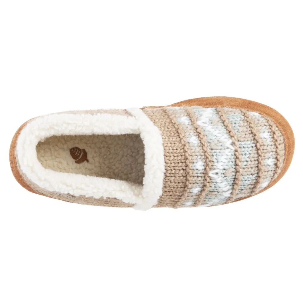 Women's Acorn® Nordic Moc Slipper with Indoor/Outdoor Sole