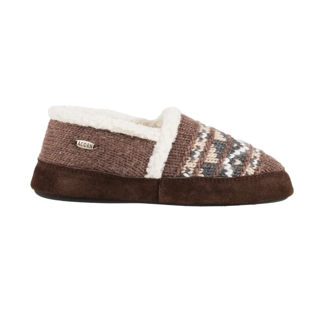 Women's Acorn® Nordic Moc Slipper with Indoor/Outdoor Sole