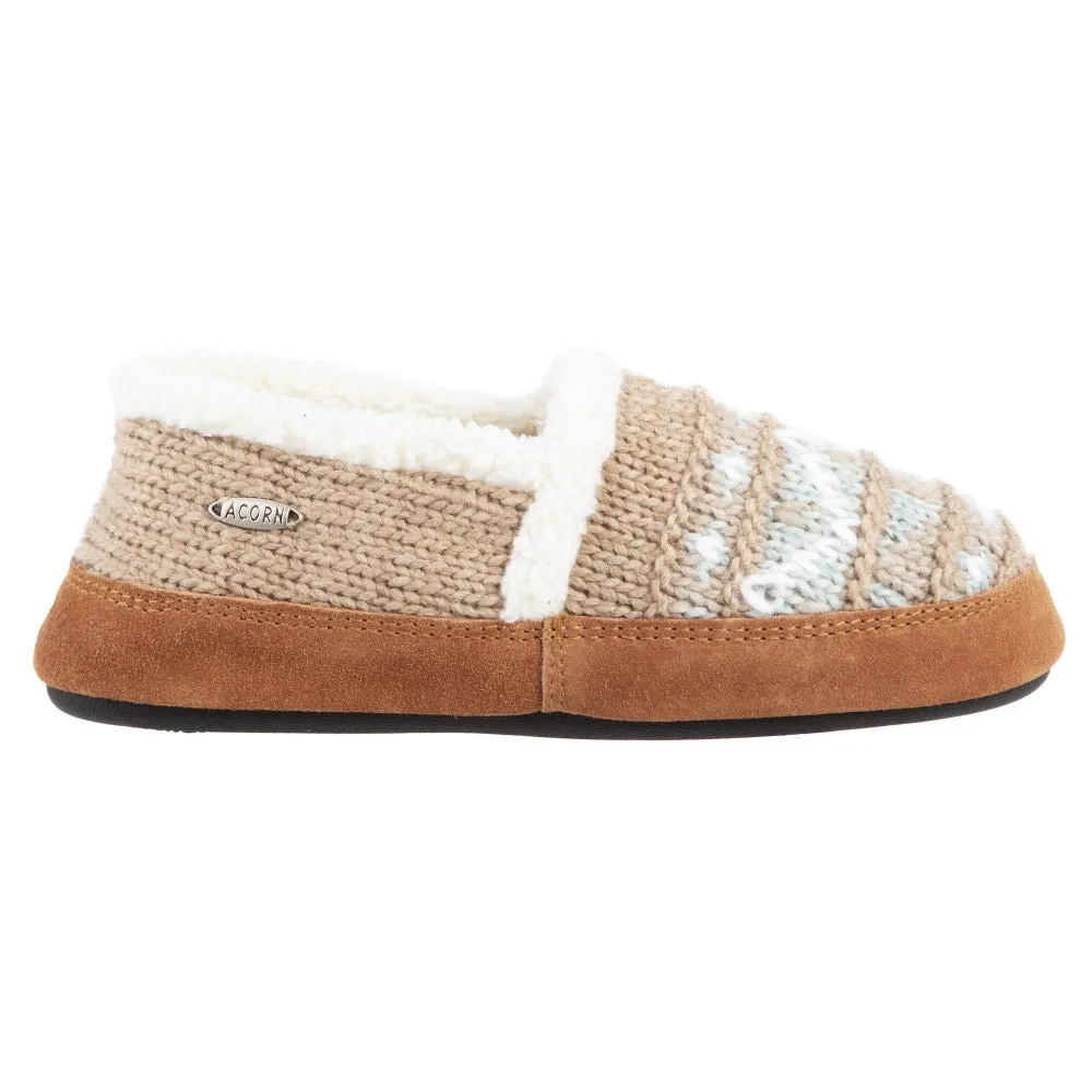 Women's Acorn® Nordic Moc Slipper with Indoor/Outdoor Sole