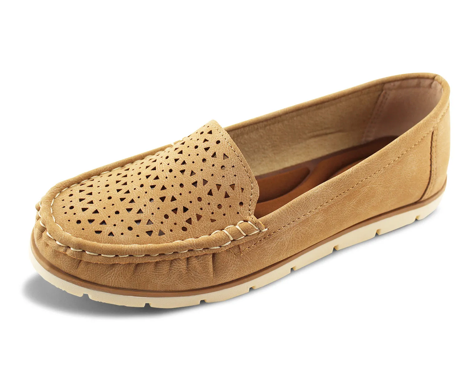 Womens Penny Loafers Slip on Flat