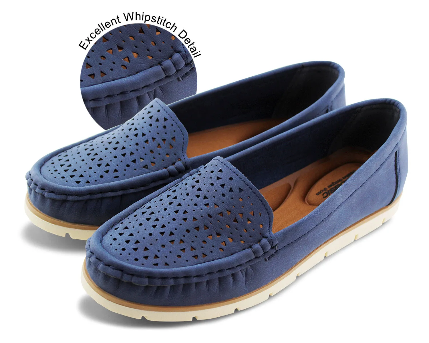 Womens Penny Loafers Slip on Flat