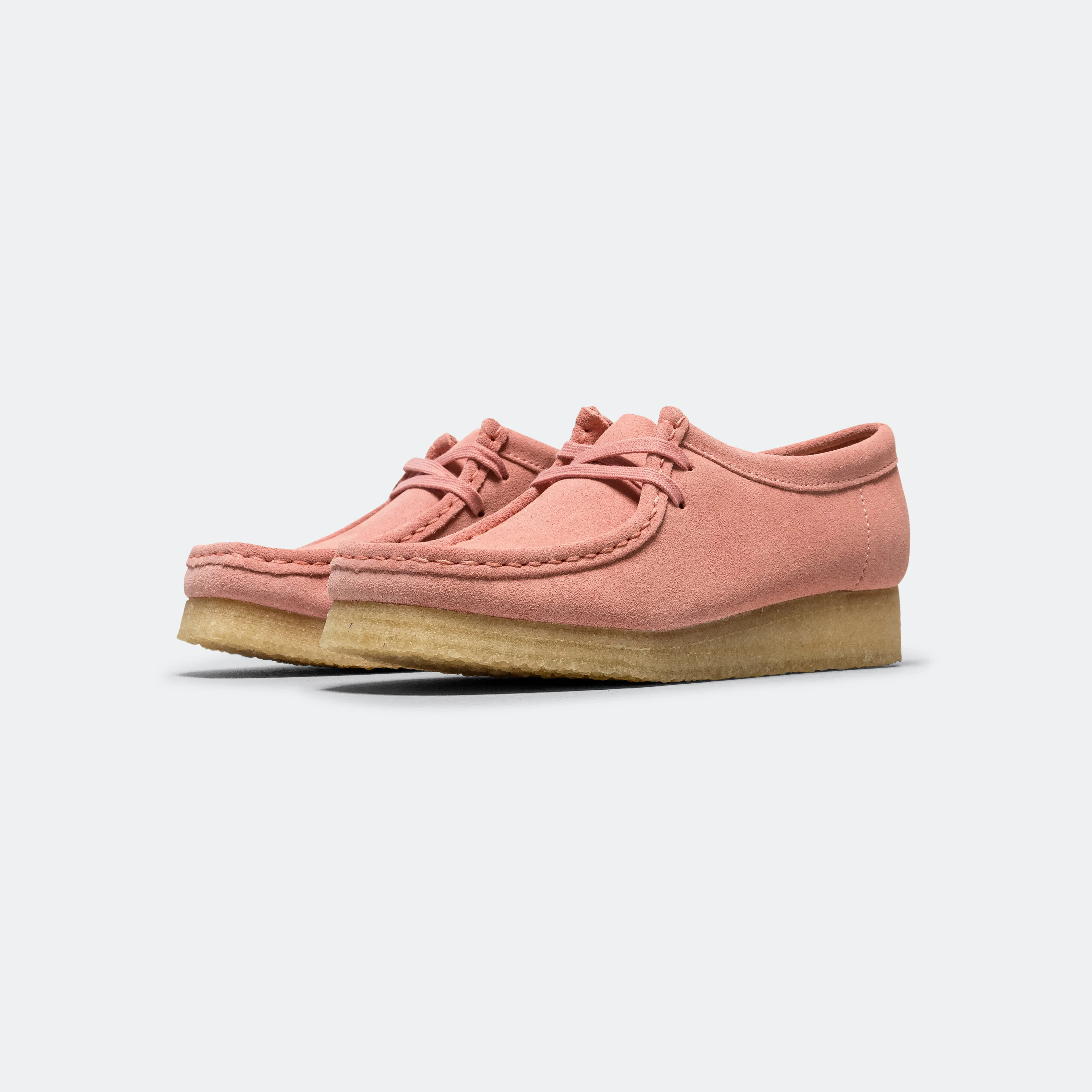 Womens Wallabee - Blush Pink Suede