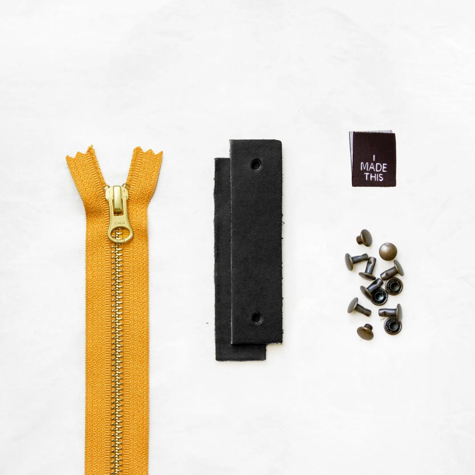 Woodland - Black Leather   Hardware Kit