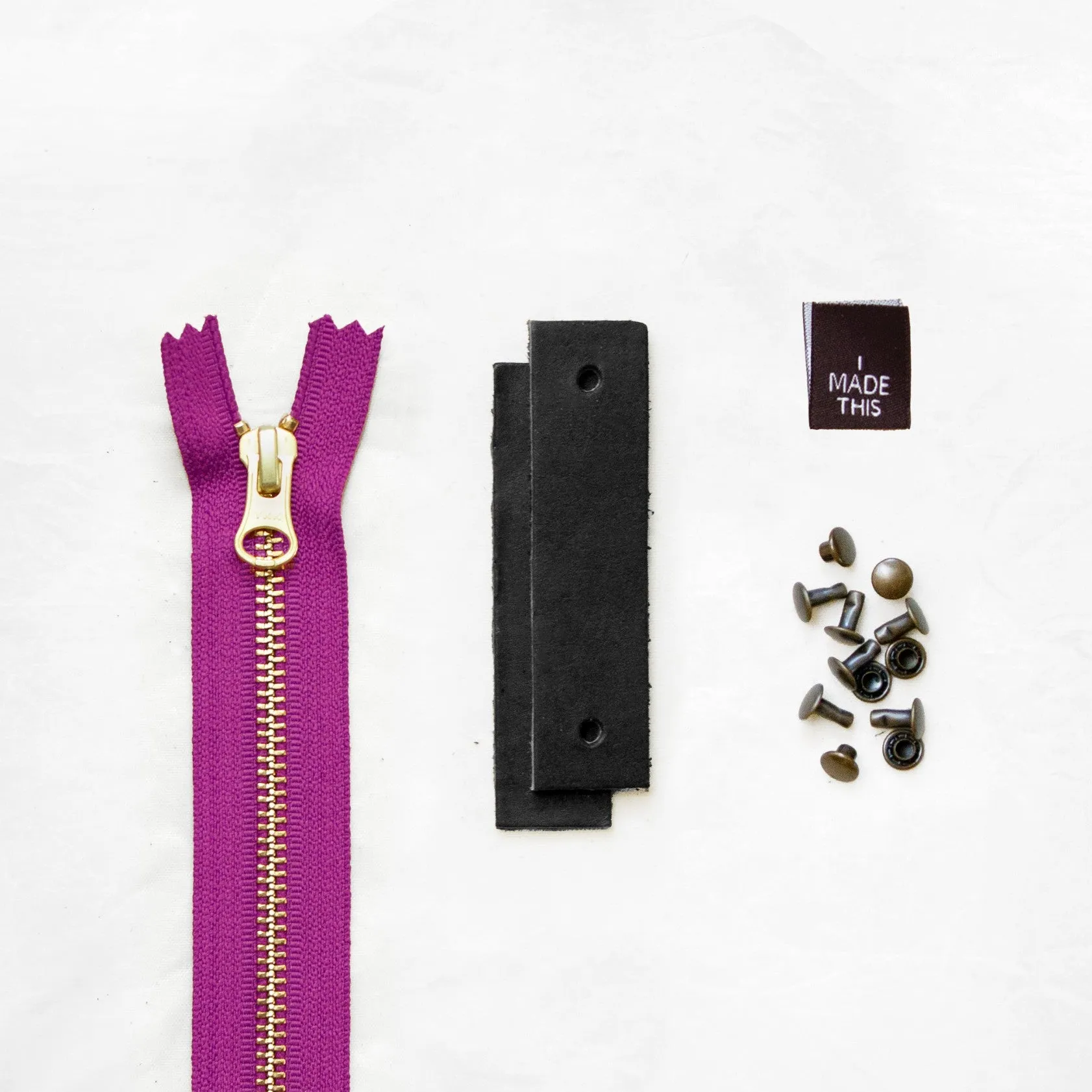 Woodland - Black Leather   Hardware Kit