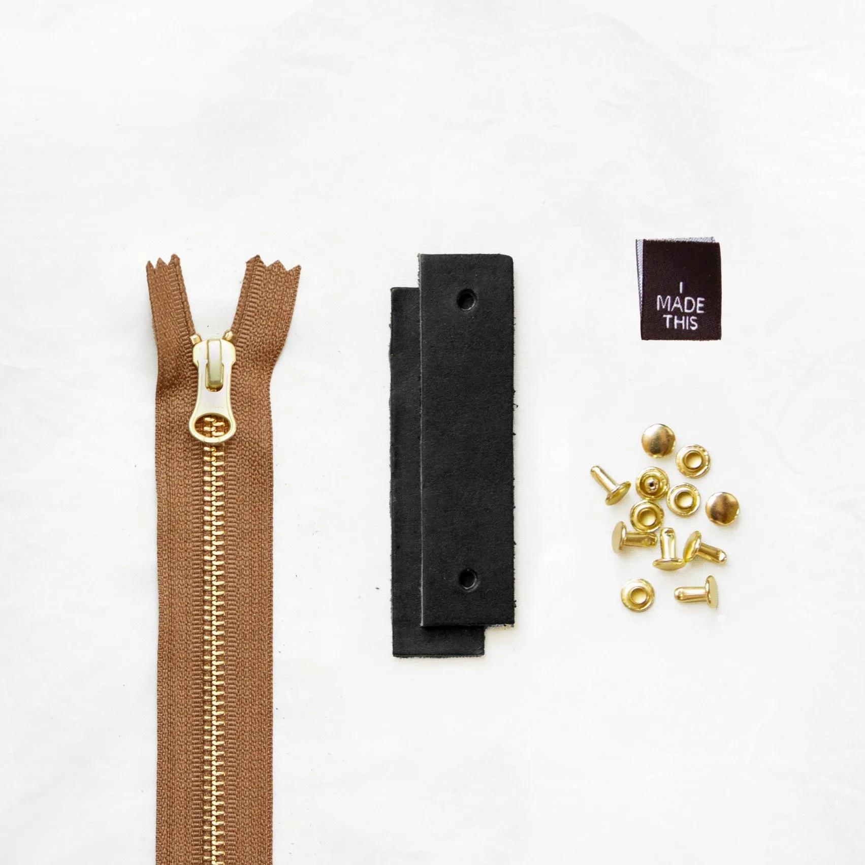 Woodland - Black Leather   Hardware Kit