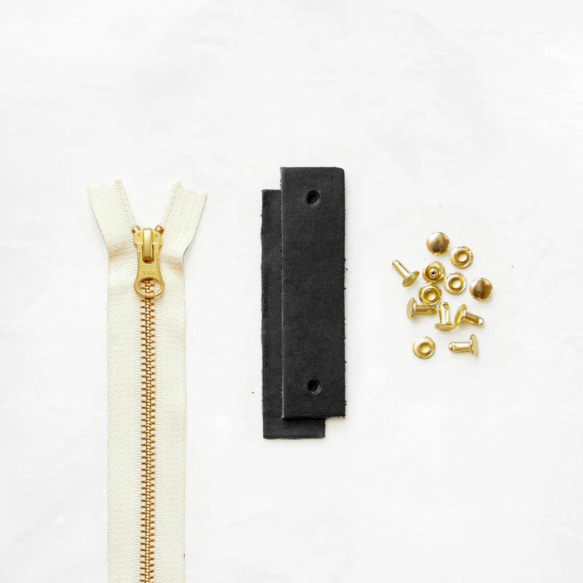 Woodland - Black Leather   Hardware Kit