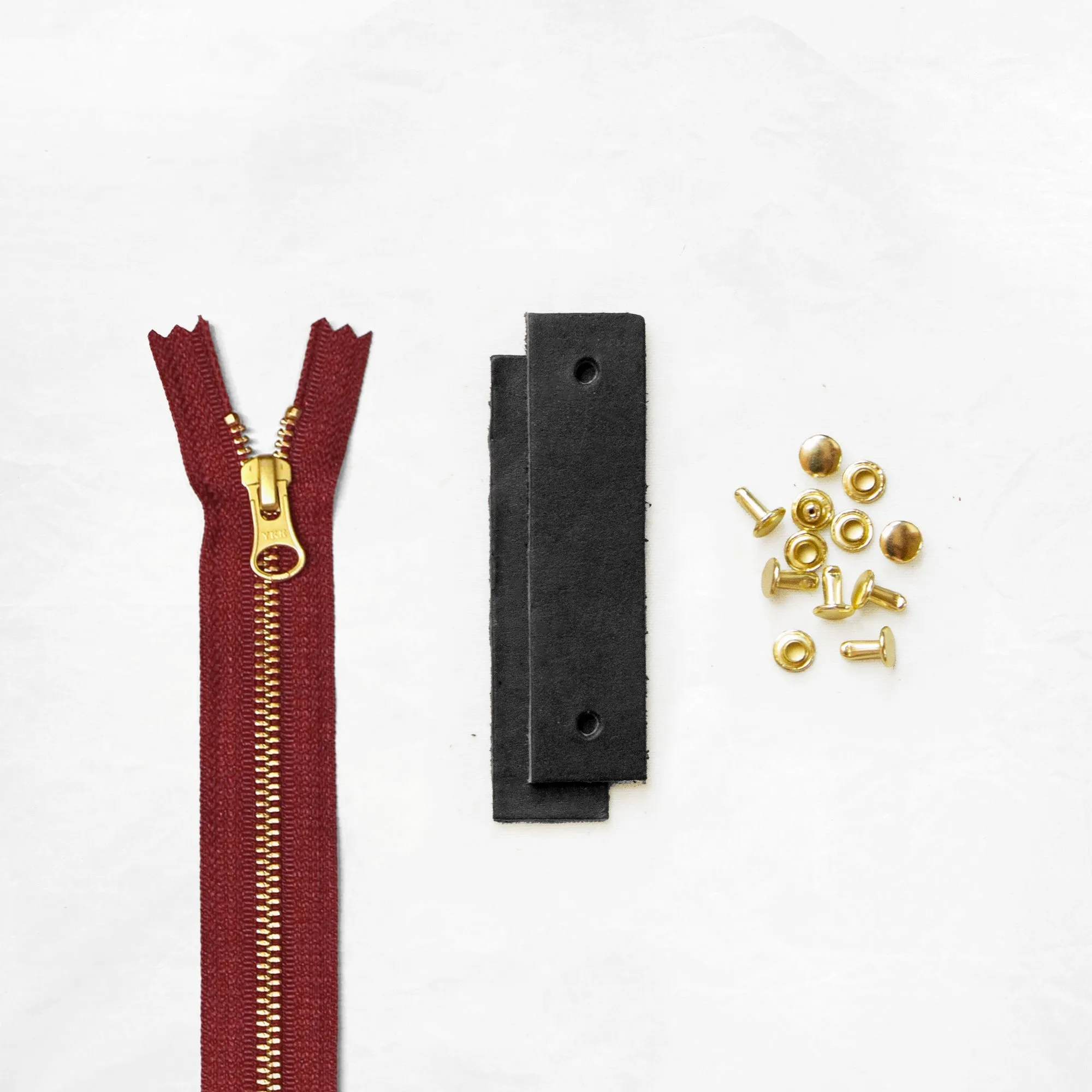 Woodland - Black Leather   Hardware Kit