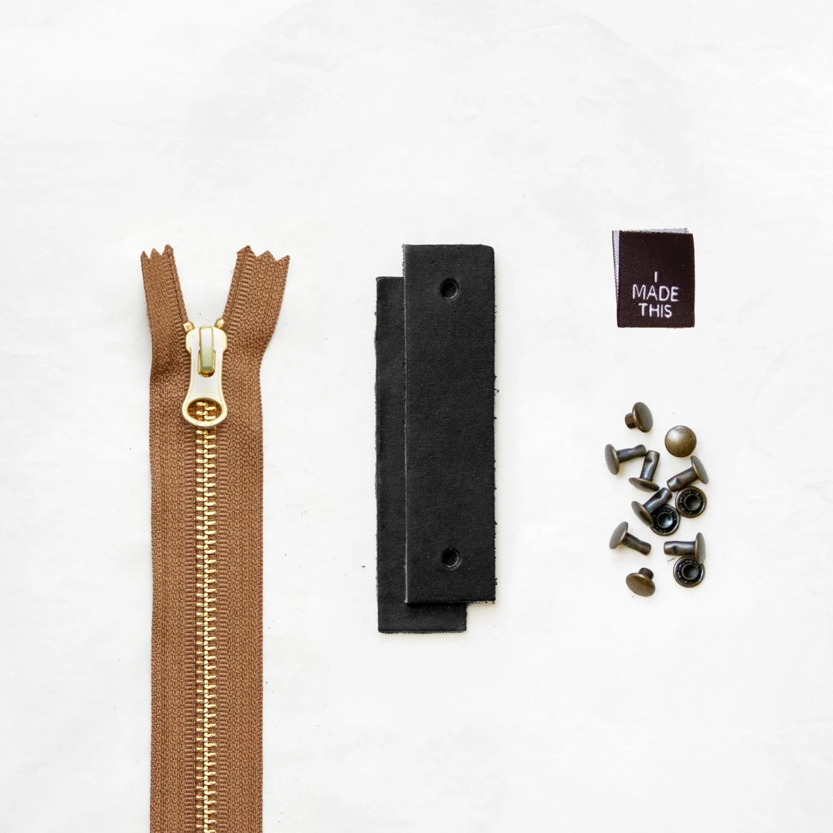 Woodland - Black Leather   Hardware Kit