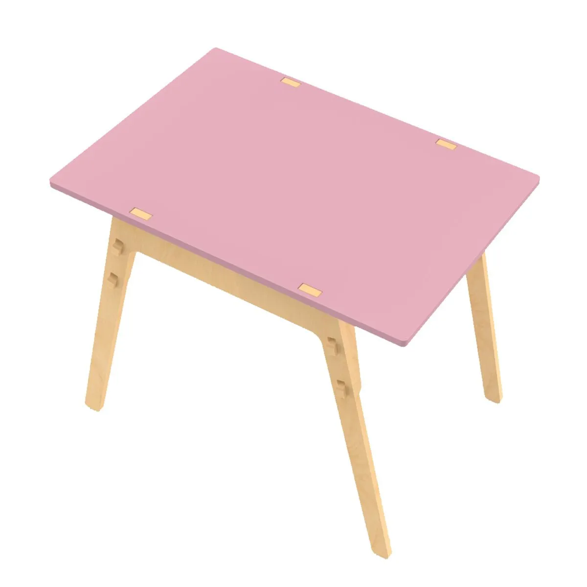 X&Y Black Kiwi Table - Pink