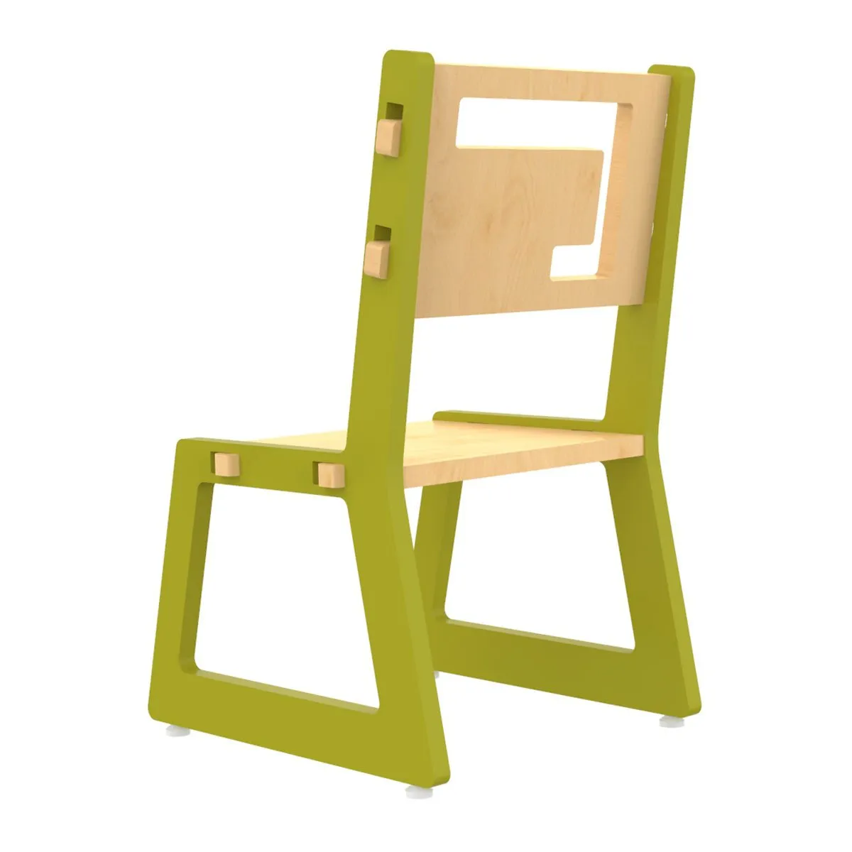 X&Y Blue Apple Chair - Green