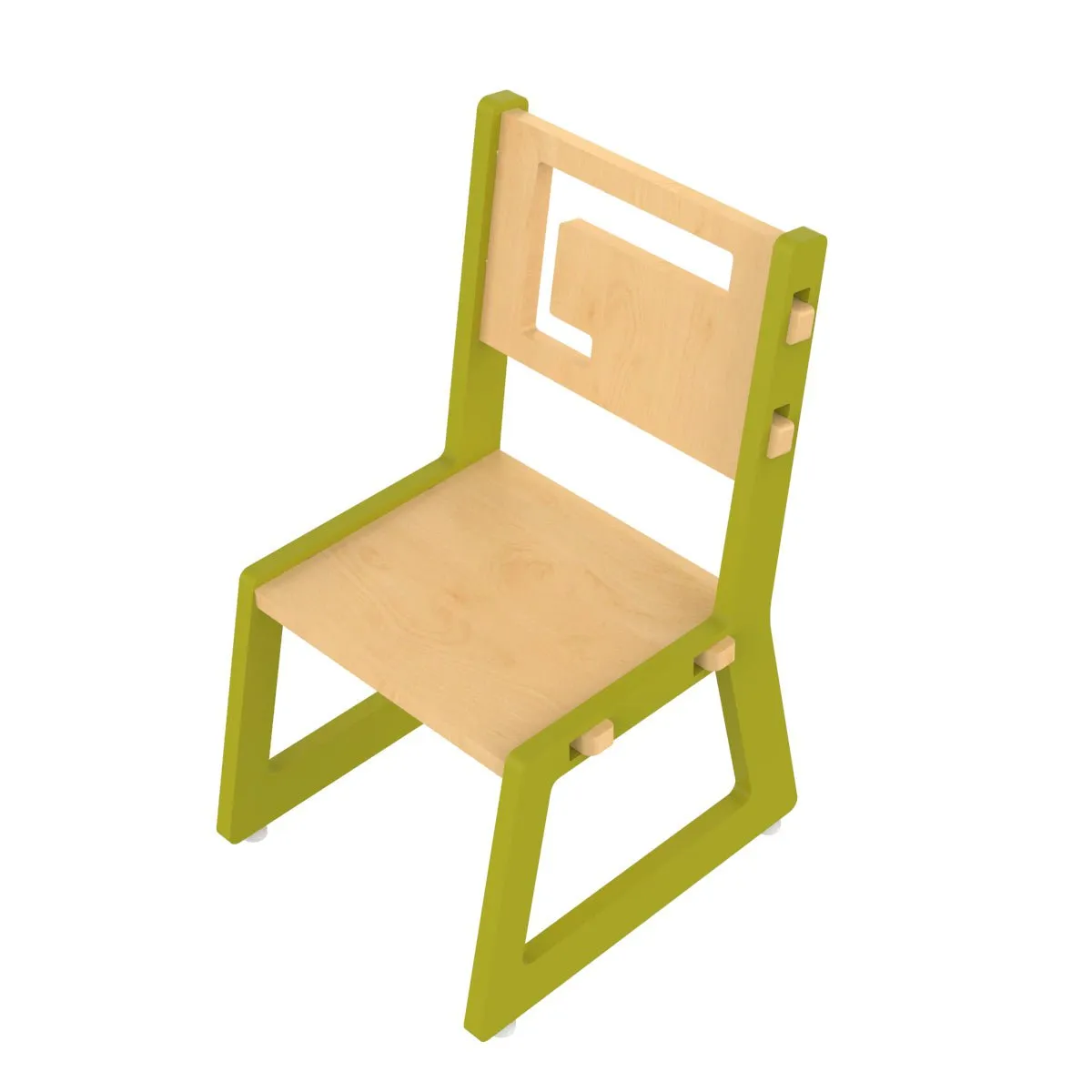 X&Y Blue Apple Chair - Green