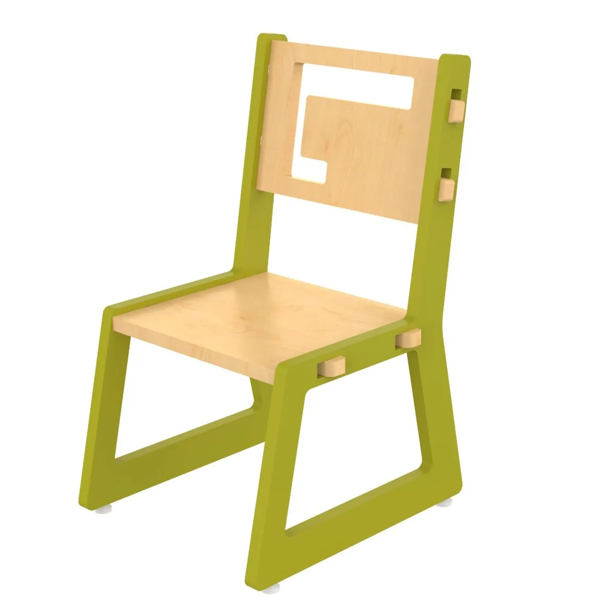 X&Y Blue Apple Chair - Green